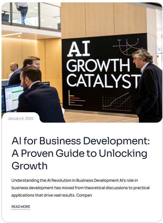 AI for Buisiness Development